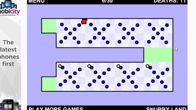 Worlds Hardest Game- Walkthrough- Completed All Levels смотреть онлайн