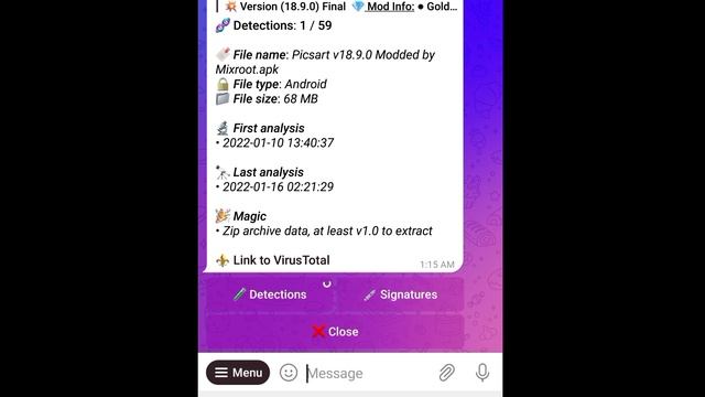 Scan Virus in Mod APK || Virus detection in all files || Telegram Tricks by Pradyumn Jha смотреть онлайн