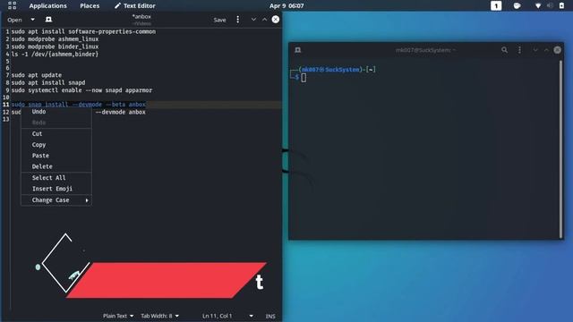 How to use Android Apps in Kali Linux | AnBox (Android in Box) смотреть онлайн