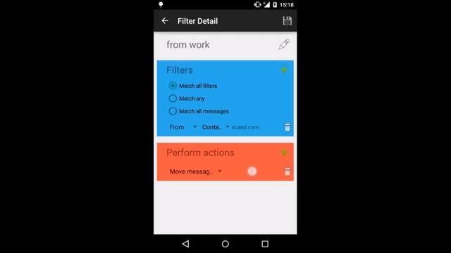 Mobile E-mail Organizer for Android смотреть онлайн