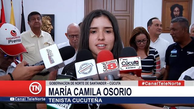 Recibimiento En La Gobernación A Las Campeonas María Camila Osorio Y Daniela Obando смотреть онлайн