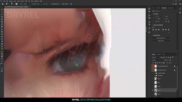Rias Gremory V2 | Animated Steam Artwork Speed Art [DryreL]