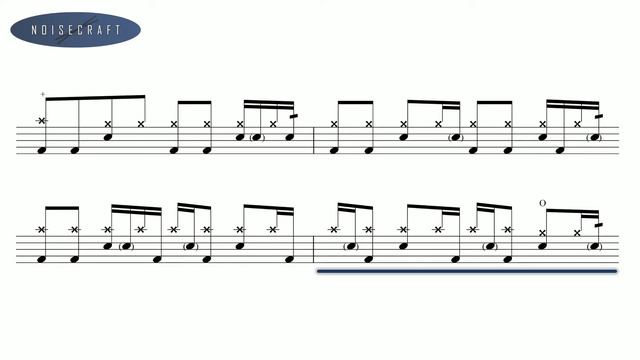 Red Hot Chili Peppers - Dani California Drum Score [Notes And Drums Only]