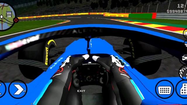 1 lap time of Spa Francorchamps with Esteban Ocon Alpine F1 Team GTA Sa Android смотреть онлайн