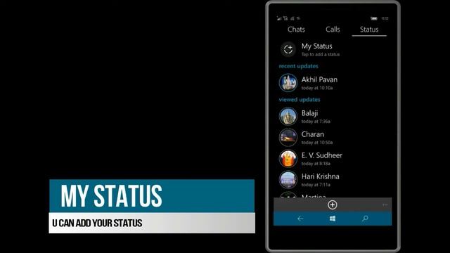 Windows 10 Mobile - WhatsApp Update смотреть онлайн