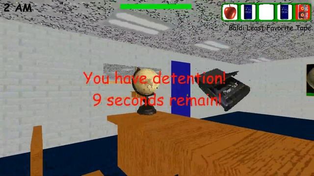 Baldi in ultimate crossover: 3rd demo (Normal & Hard & Very Hard Modes) - Baldi basic custom game смотреть онлайн