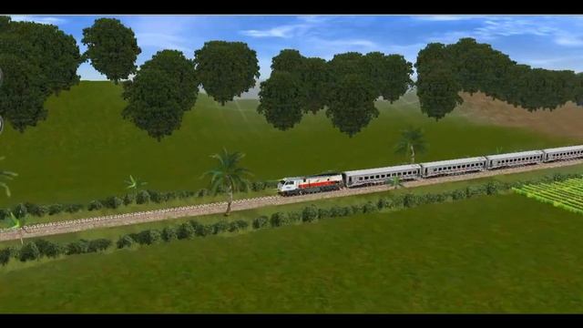 Rangkaian Kereta Api Ekonomi 2019 Berangkat Terakhir [ Trainz Simulator Indonesia Android ] смотреть онлайн