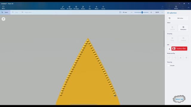 How to modeling vel || step by step drawing || PAINT 3D || smart sky смотреть онлайн