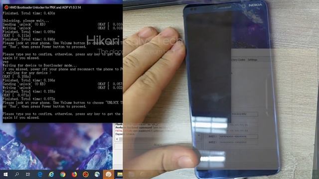 [DEMONSTRATION] How did I unlock the bootloader of Nokia 9 PureView & Nokia 8.1 / Nokia X7 смотреть онлайн