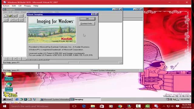Windows 98 Build 1619 in Virtual PC 2007! смотреть онлайн