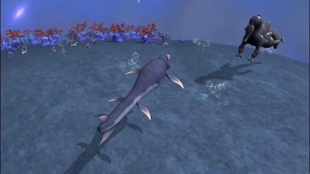 Spinosaurus vs Mosasaurus | Underwater Dino Face-off [S1E1] | SPORE смотреть онлайн