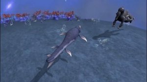 Spinosaurus vs Mosasaurus | Underwater Dino Face-off [S1E1] | SPORE