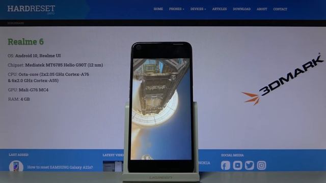 Test REALME 6 using 3DMark Benchmark – Performance Checkup смотреть онлайн
