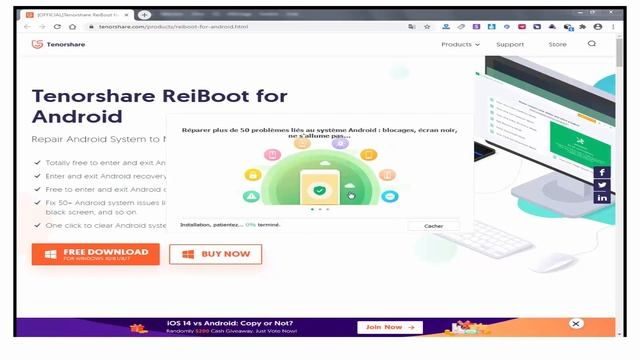 Android System Recovery With Tenorshare ReiBoot For Android 2020