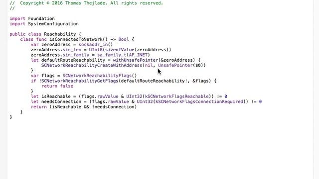 IOS SWIFT2 Check Internet connection смотреть онлайн