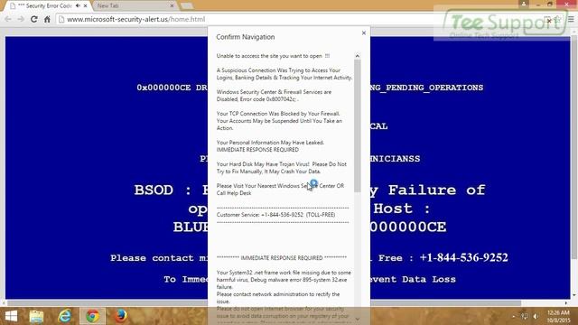 microsoft-security-alert.us pop-up Removal Instruction – Get Rid of Fake Security Alert смотреть онлайн