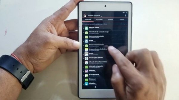 Quitar Cuenta Google a Tablet Alcatel one Touch pop 7 LTE 9015W