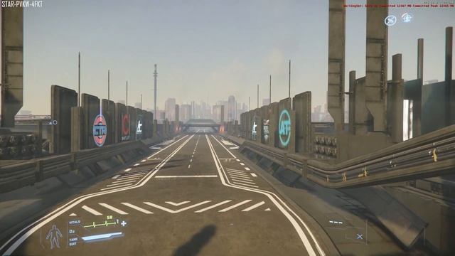 Star Citizen 3.5 Gameplay | Area 18 Shuttle Bus Ride смотреть онлайн