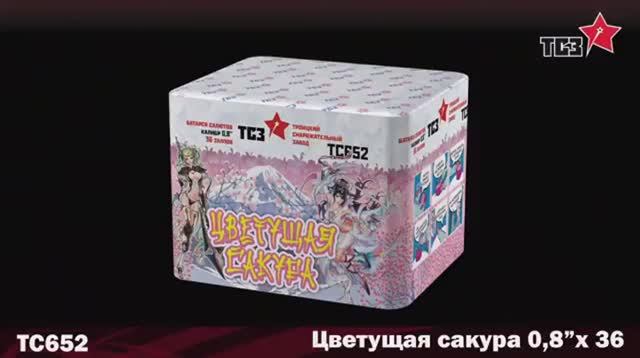 ТС652 Цветущая Сакура (0,8"х36) смотреть онлайн