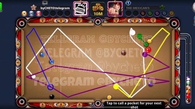 Cheto mod 8 ball pool iOS/Android v5.14 menu, top 1 king sever, no reset coins, auto quee, iphone смотреть онлайн