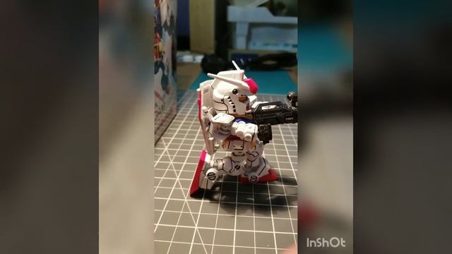 RX-78-2 SD CS Frame Time Lapse Build смотреть онлайн
