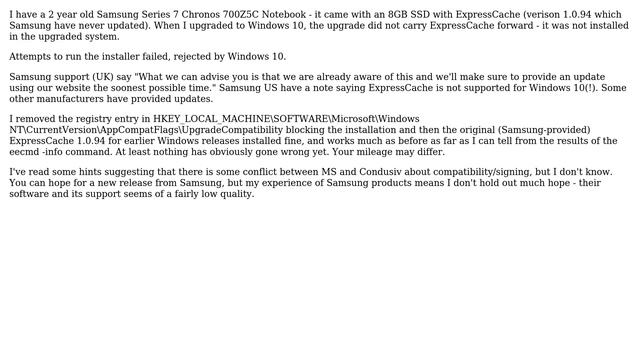 Windows 10 and Condusiv's expresscache (4 Solutions!!) смотреть онлайн