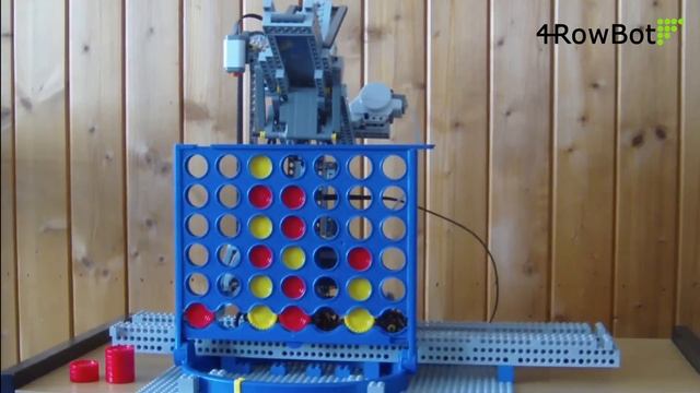 4RowBot - NXT Connect 4 Robot - Playing Connect 4 autonomously смотреть онлайн