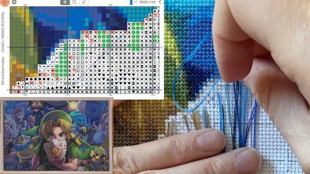 Cross Stitch: Stitch With Me #133 (with talking) смотреть онлайн