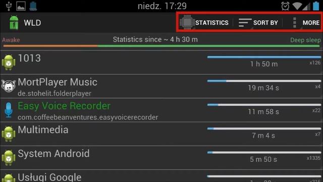 Recenzja aplikacji Wakelock Detector смотреть онлайн