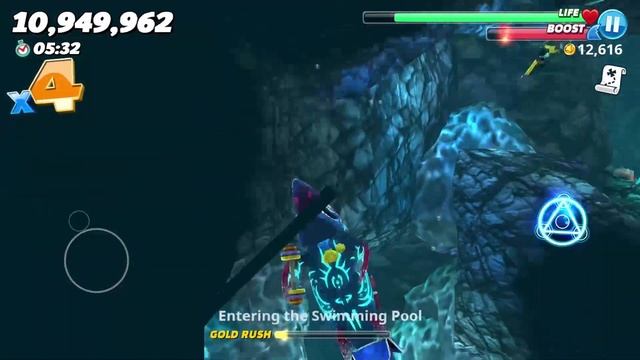 NEW DARK MAGIC SHARK vs ROBO SHARK (HUNGRY SHARK WORLD) смотреть онлайн