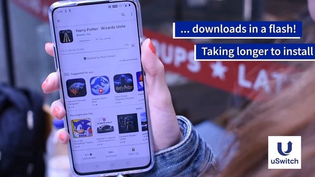 Mobile game downloads in a flash on 5G смотреть онлайн