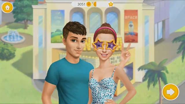 Hannah's High School Crush dating & cinema theatre kids for fun games tutotoons смотреть онлайн