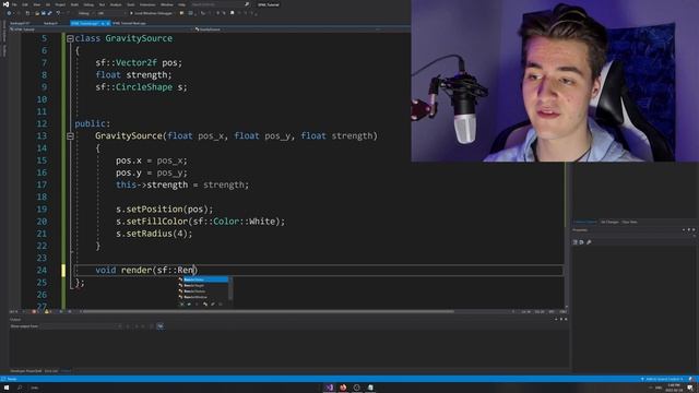 C++ SFML: Orbital Gravity Simulation Tutorial [Part 1: Setup] смотреть онлайн