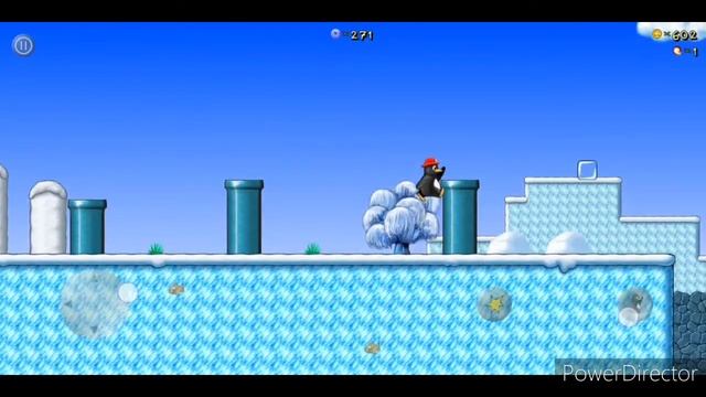 referencia al primer nivel de SMB en SuperTux🐧Android смотреть онлайн