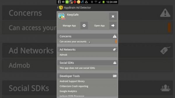 برنامج يكشف لك التطبيقات الخطرة في هاتفك  AppBrain Ad Detector