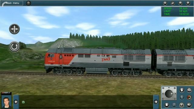 Обзор на тепловоз 2ТЭ25А-025. смотреть онлайн