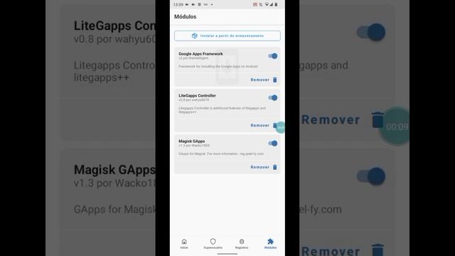 Como instalar(PLAYSTORE ZIP) (PELO MAGISK)em roms Gsi. 😎,nos (android 11 e 12). смотреть онлайн