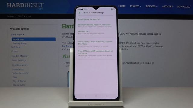 How to Reset Messages in OPPO A91 – Delete Text Messages смотреть онлайн