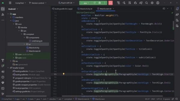Transform your App in a Rich-Text Editor with Jetpack Compose!