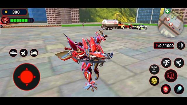 Grand Robot Bike Transform City Attack: Car Bike Transformers Game - Android Gameplay смотреть онлайн
