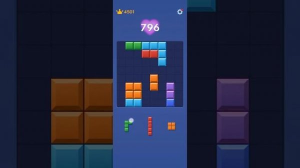 Block Blast Classic Mode Android Game 🎮❤️