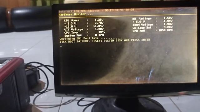 disk boot failure insert system disk and press enter смотреть онлайн