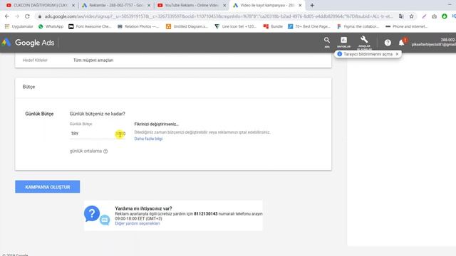 YOUTUBE REKLAM VERME | GOOGLE ADWORDS(ADS) REKLAM VERME | PARA KAZANMA смотреть онлайн