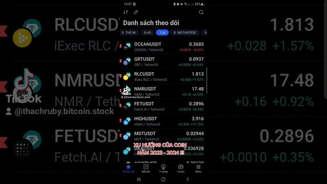 XU HƯỚNG CỦA COIN NĂM 2023 - 2024 !!! смотреть онлайн