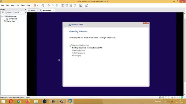 How to Install Windows 8 in VMware Workstation смотреть онлайн