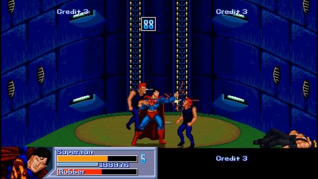 Justice League Legacy OPENBOR Playthrough - Streets of Rage Mode with Superman (1080p/60fps) смотреть онлайн
