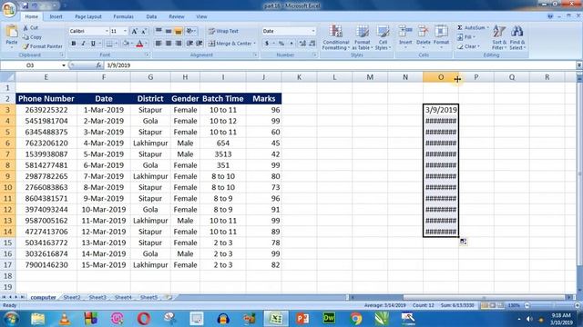 Ms Excel 2007 Tutorial Part 19 смотреть онлайн