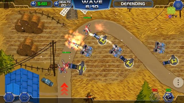 Tower Defense: Robot Wars Android Gameplay 1080p [HD] смотреть онлайн