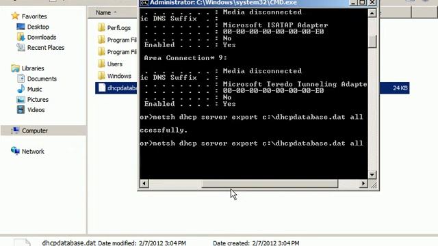 migrate DHCP from Windows server 2003 to windows 2008.avi смотреть онлайн