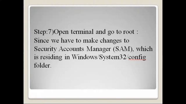 Reset Windows Administrator passwords with the help of Linux. смотреть онлайн
